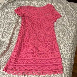 Pink Lilly Dress. Like new! Size medium.